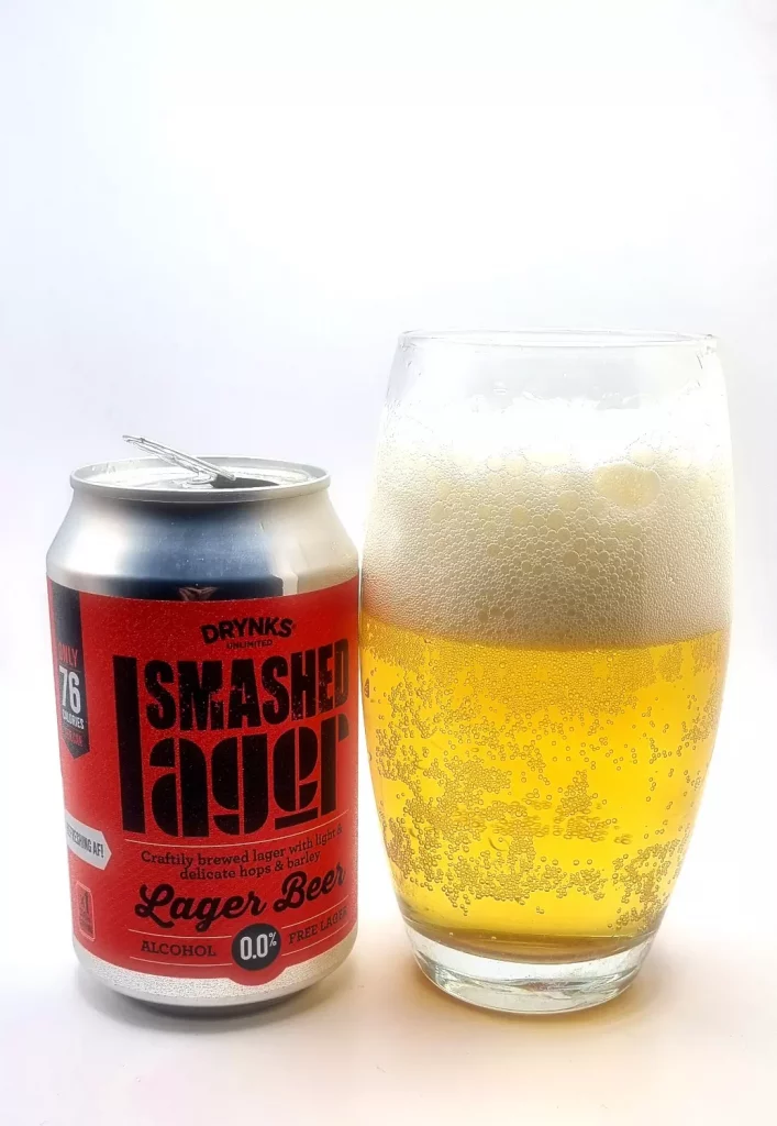 smashed lager alcohol-free