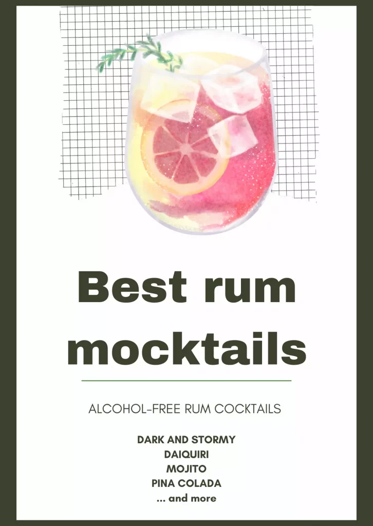 rum mocktails