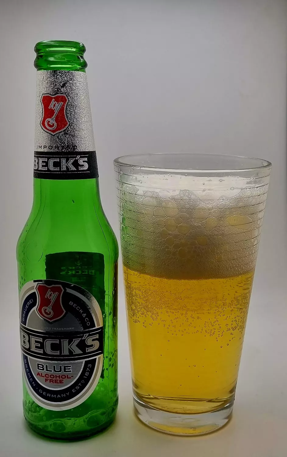 becks blue beer
