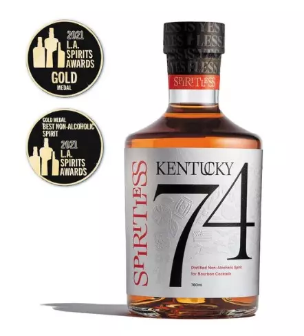 kentucky 74 alcohol-free bourbon