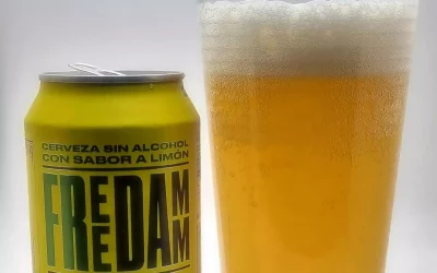Free Damm Lemon Lager Review