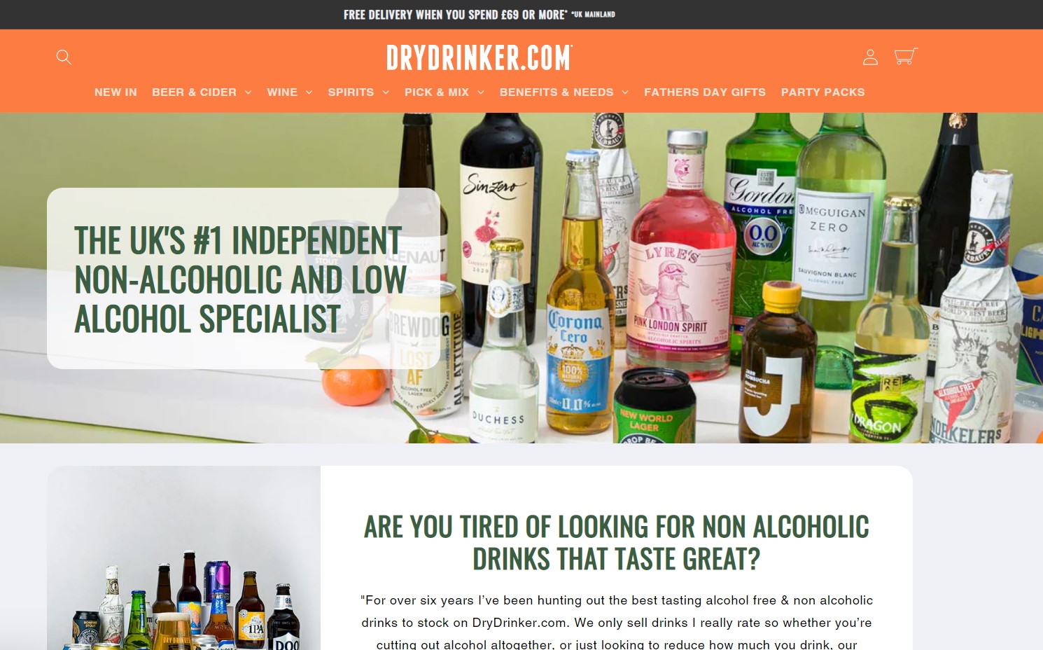 dry drinker site review