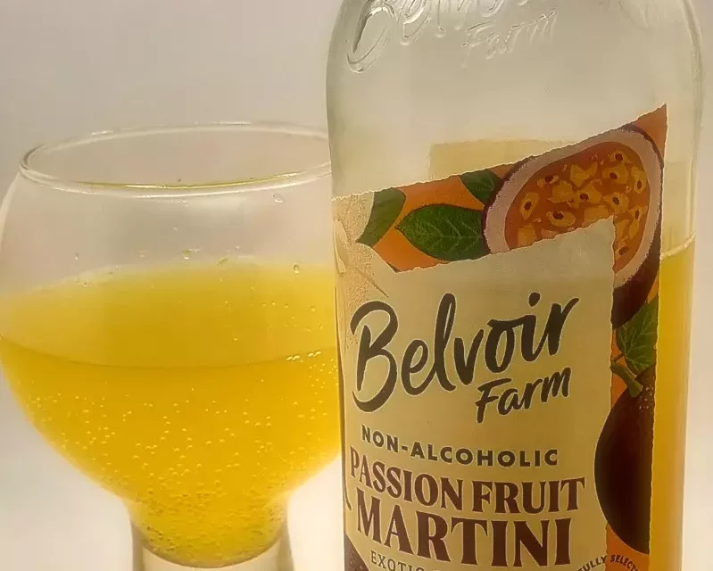 Belvoir Farm Non-alcoholic Passionfruit Martini