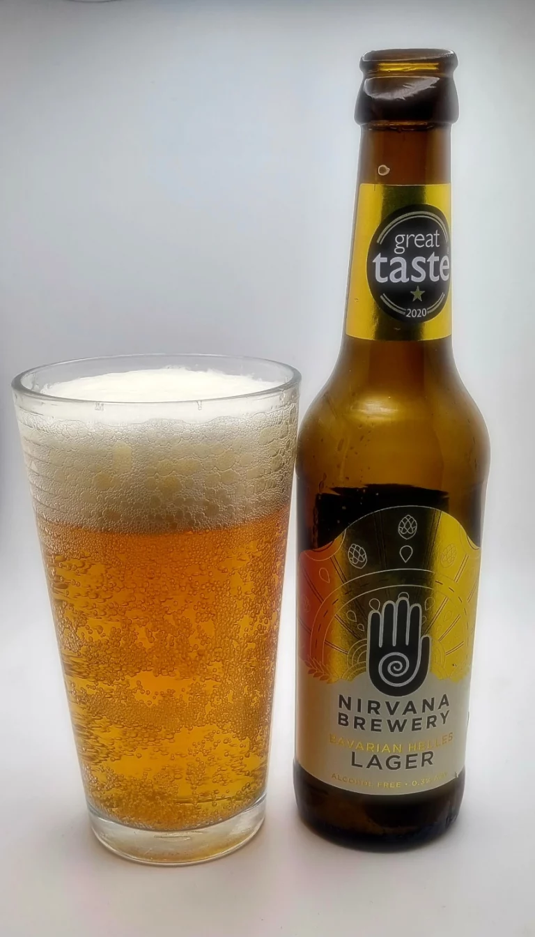 Nirvana non-alcoholic lager Review