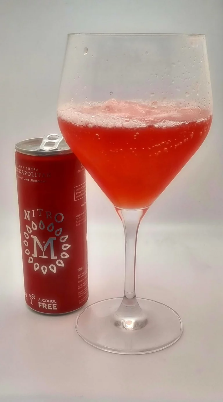 Mocktails non-alcoholic Mockapolitan review