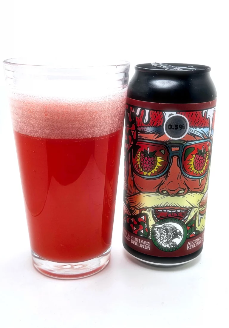 Christmas Raspberry & Custard Non-alcoholic Beer review