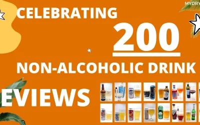 Celebrating 200 non-alcoholic drink reviews