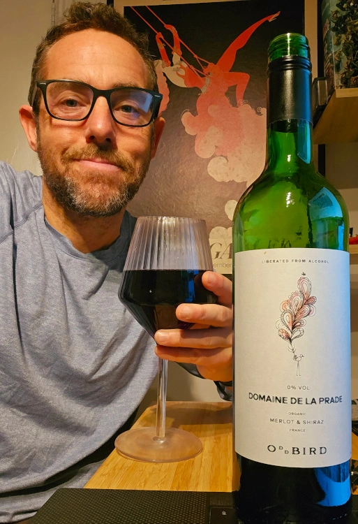 drinking oddbird wine