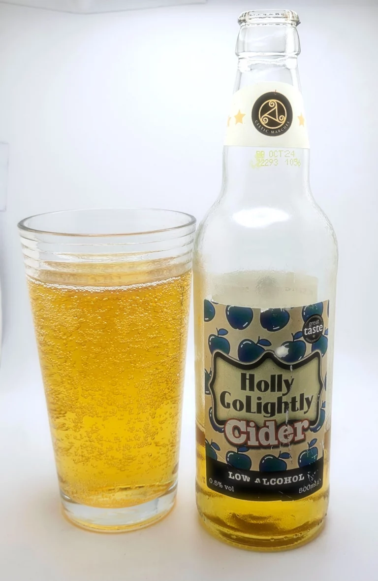 Non-alcoholic Holly GoLightly Cider Review