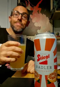 drinking radler drinking stiegl radler