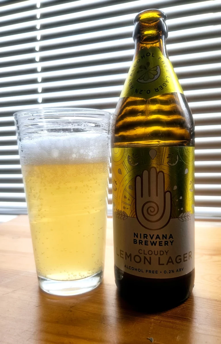 Non-alcoholic Cloudy Lemon Lager Review