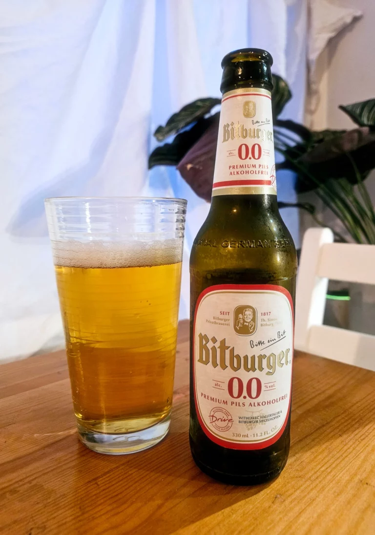 Alcohol-free Bitburger beer Review