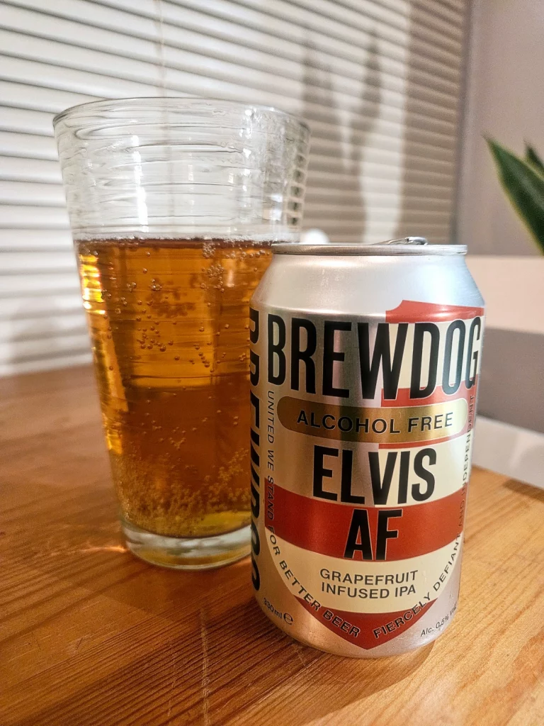 Non-alcoholic Brewdog Elvis IPA Review