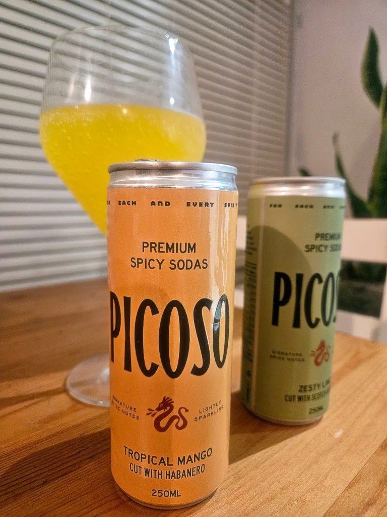 Picoso Mango and Habanero Soft Drink