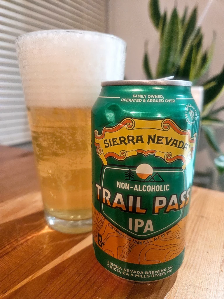 Non-alcoholic Trail Pass IPA Review