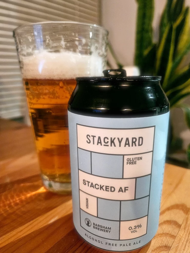 Non-alcoholic Stacked AF Pale Ale Review