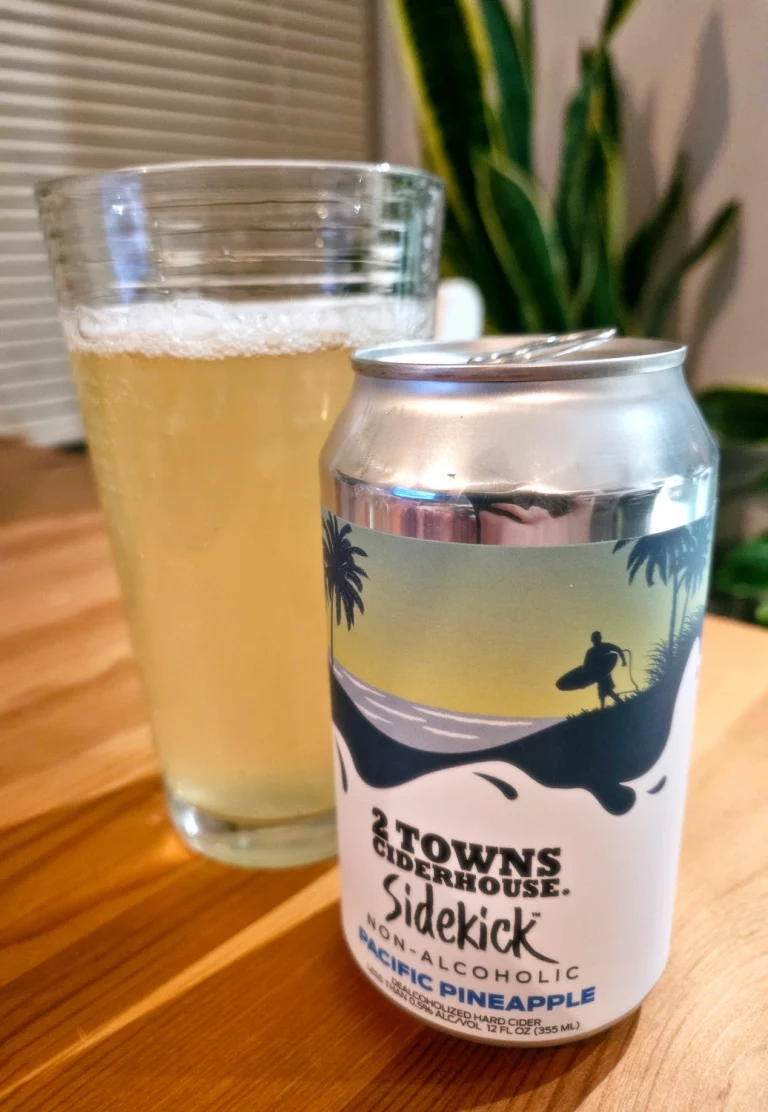 2 Towns Ciderhouse Non-alcoholic Cider Review