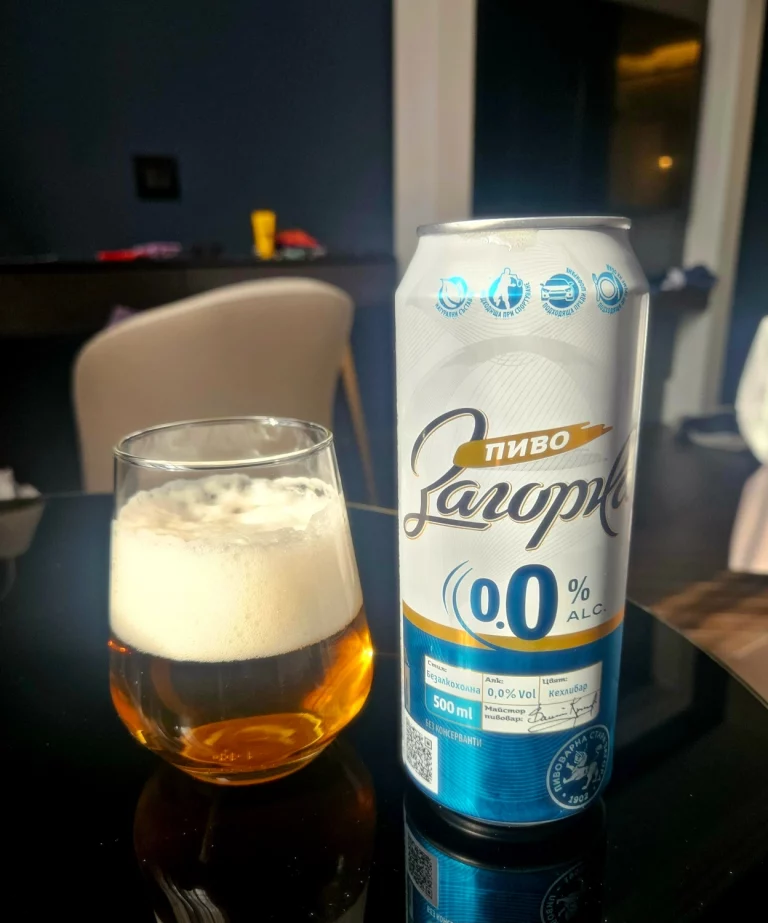 Trying alcohol-free Bulgarian Beers