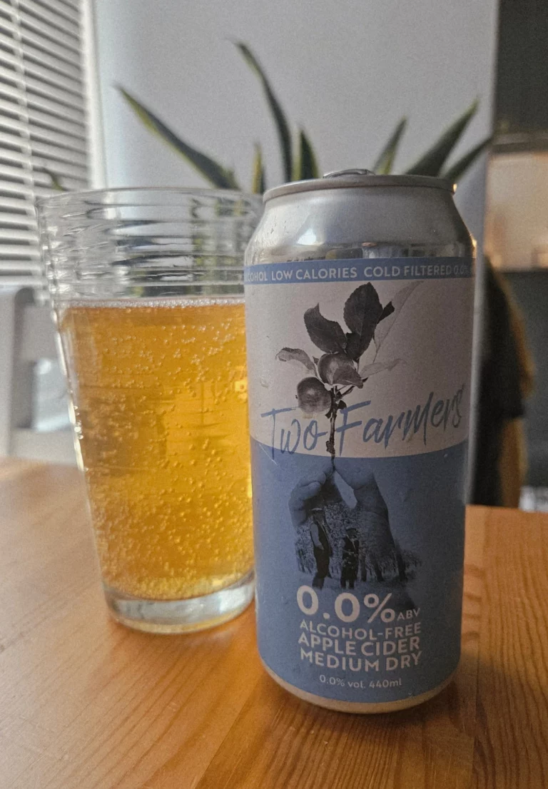 Two Farmers Alcohol-free Cider Review