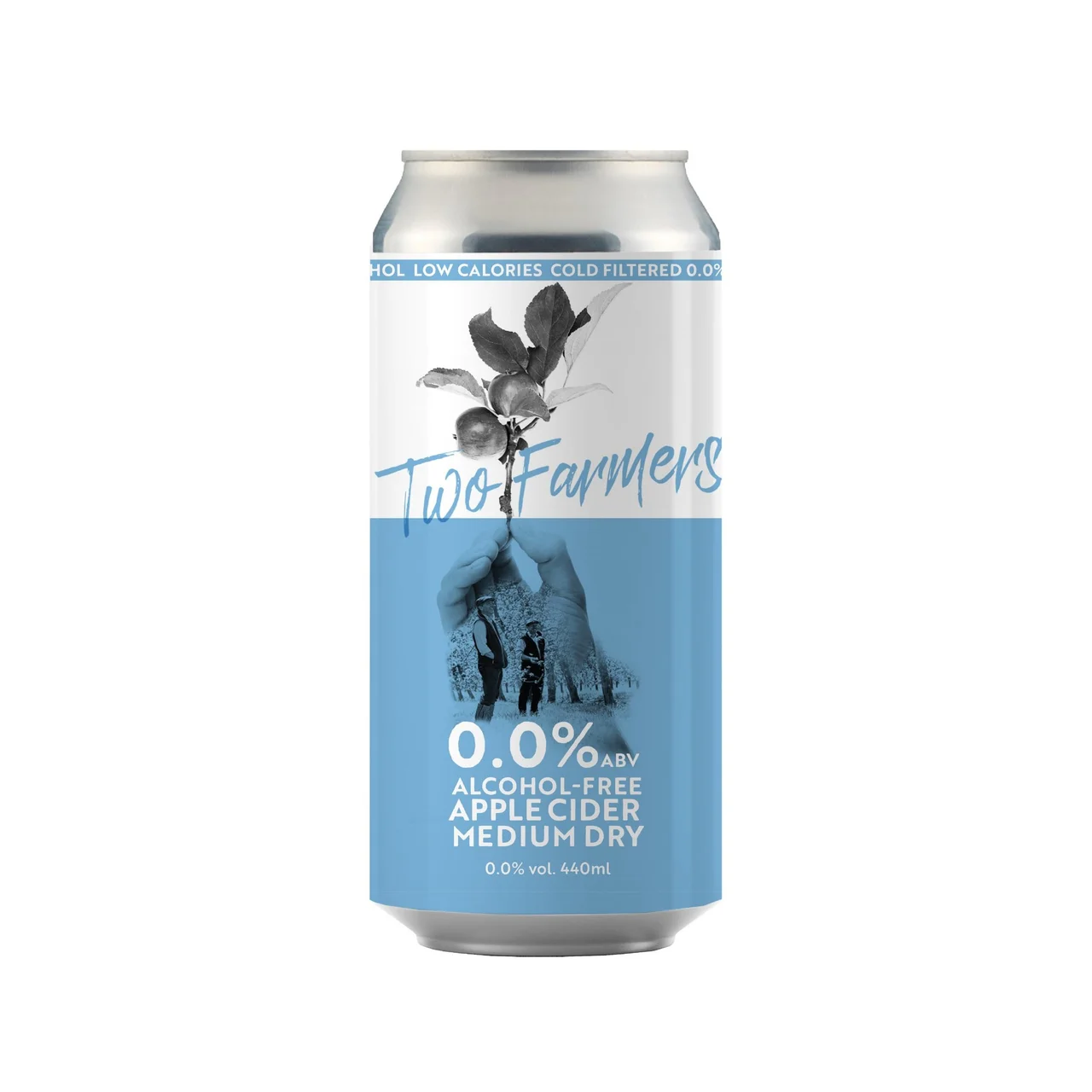 two farmers alcohol-free cider