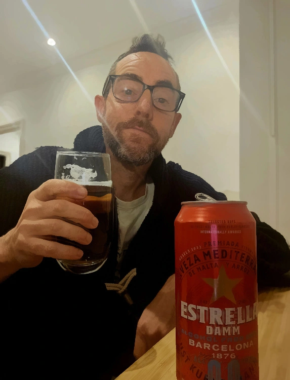 drinking estrella
