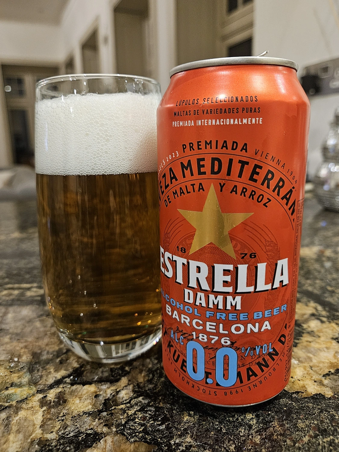 alcohol free estrella damm