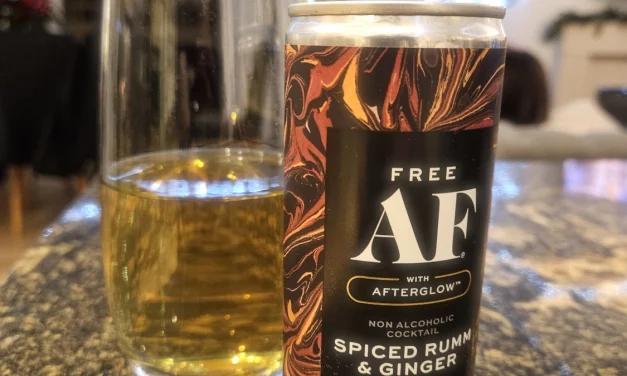 Non-Alcoholic Free AF Spiced Rumm and Ginger Review