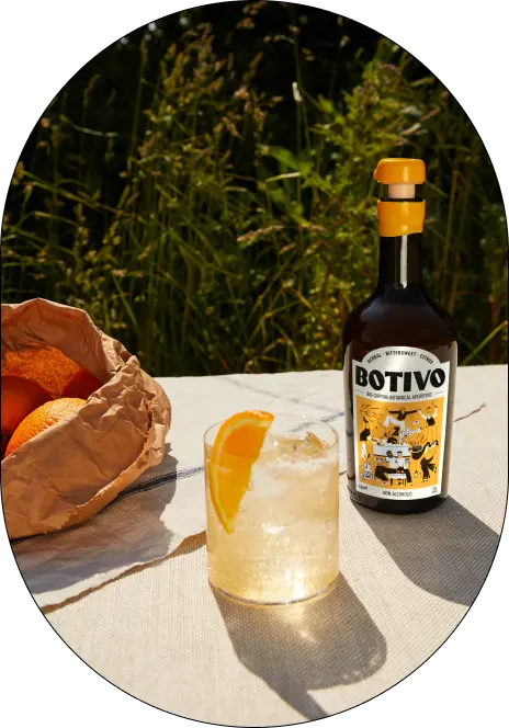 botivo on table botivo serving