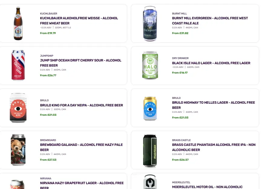 drydrinker page buy alcohol-free beers
