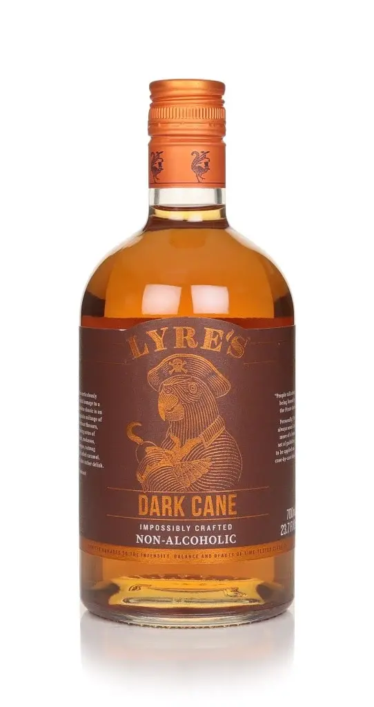 lyres dark cane spirit lyres alcohol-free rum