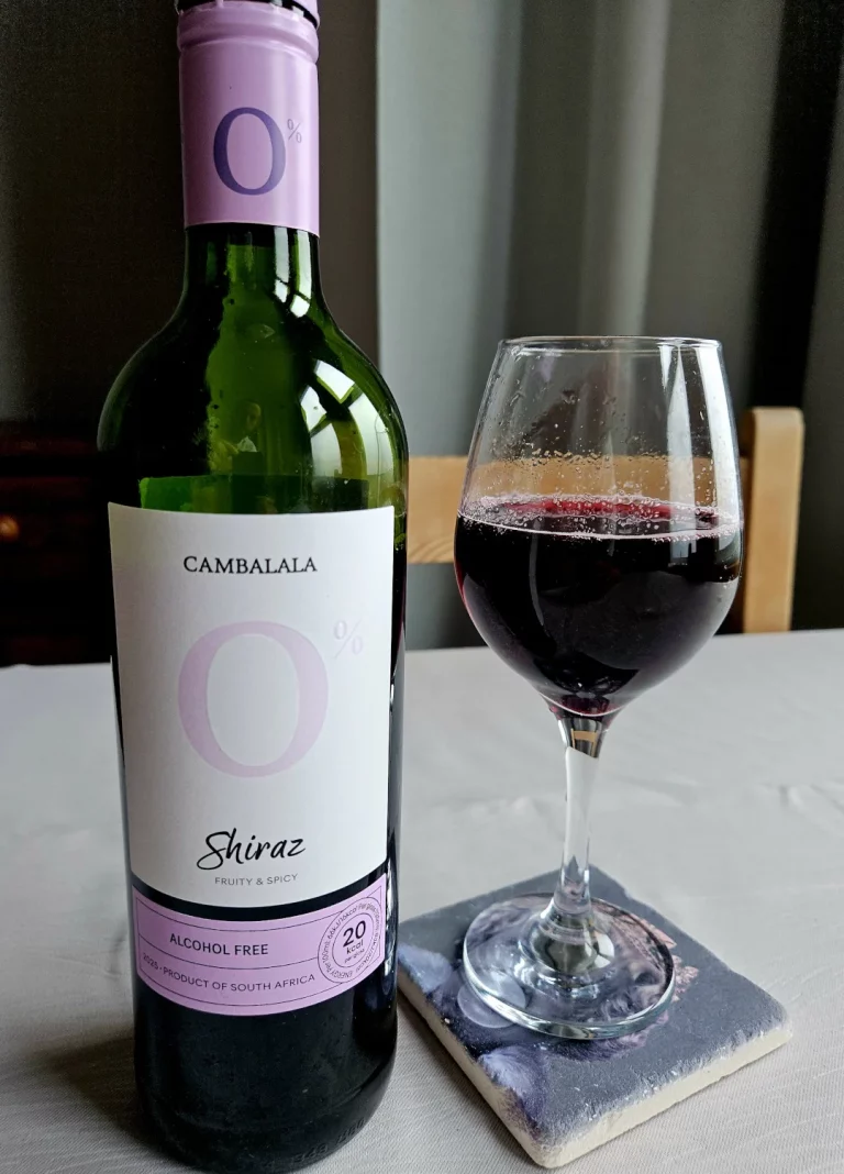 Alcohol-free Shiraz wine
