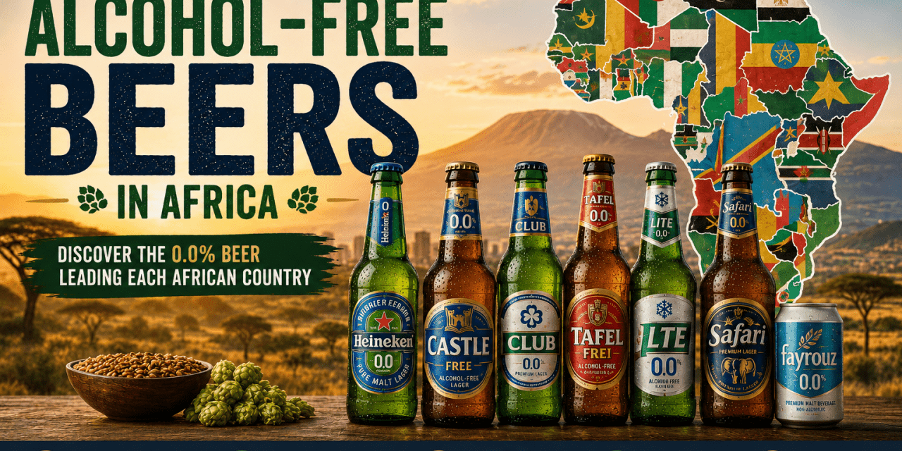 Most popular alcohol-free beers in Africa