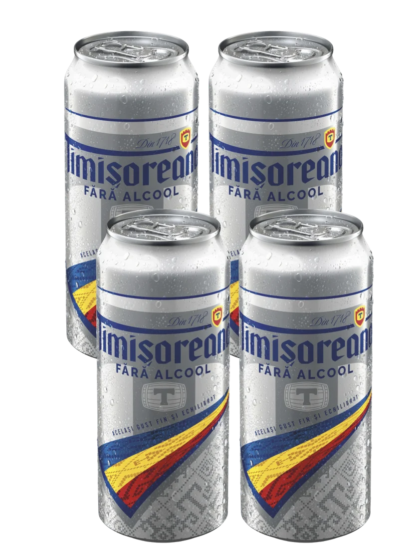 Alcohol-free Timisoreana lager review image