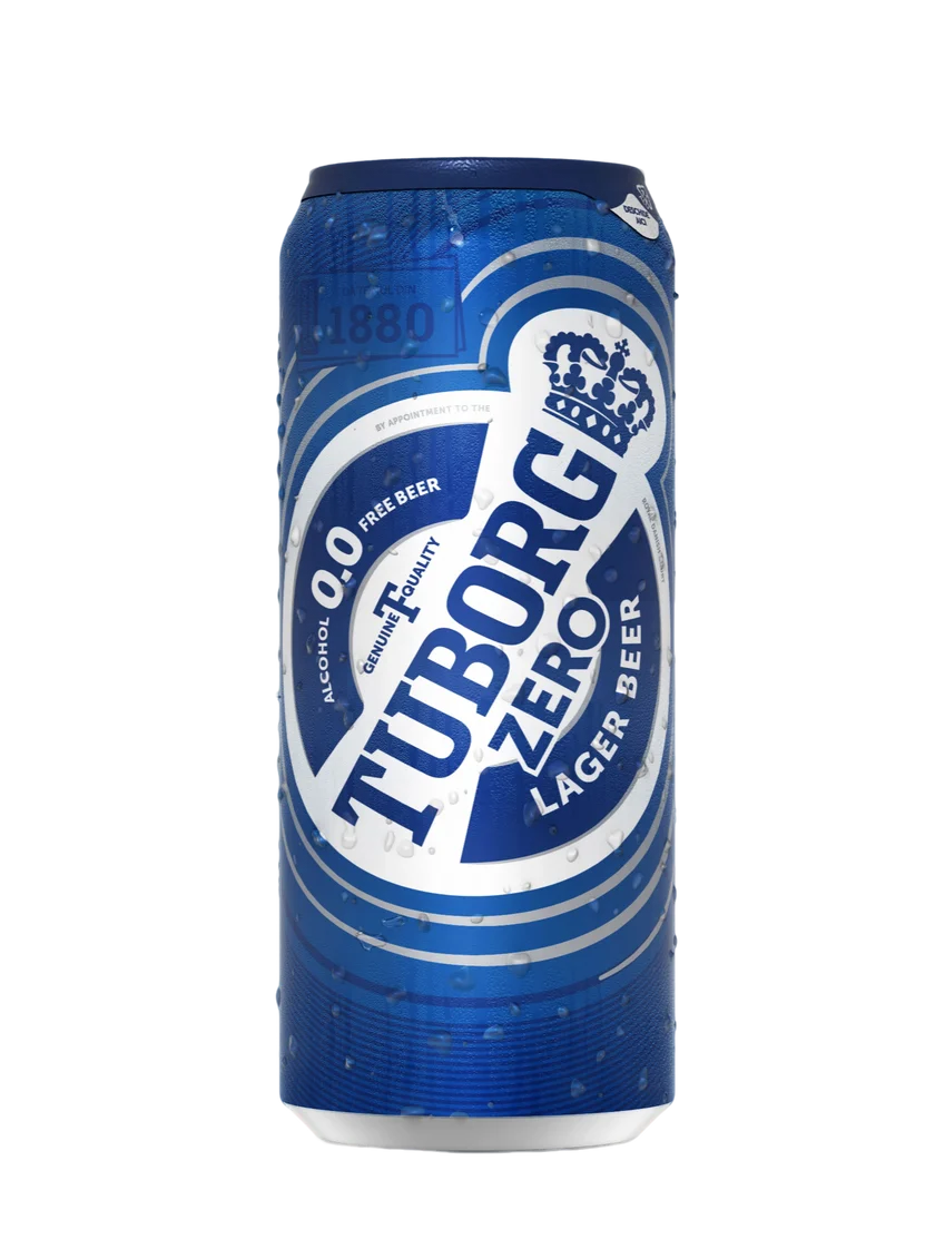Alcohol-free Tuborg lager