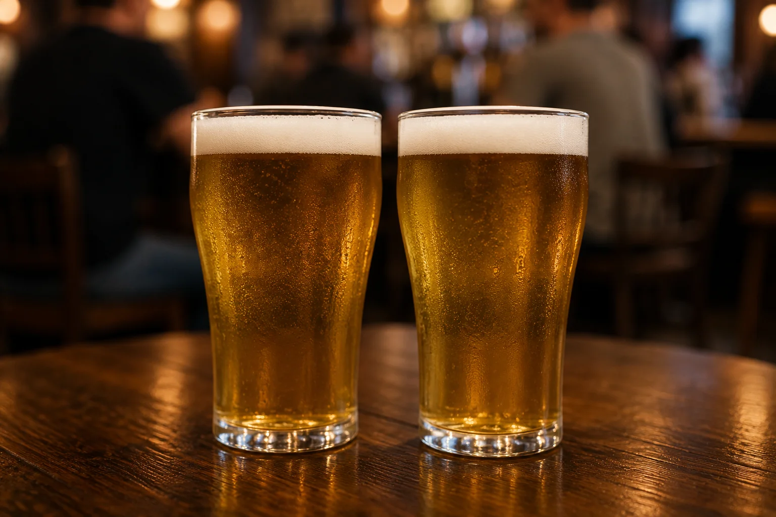Stealth drinking with an alcohol-free pint that looks like a regular beer
