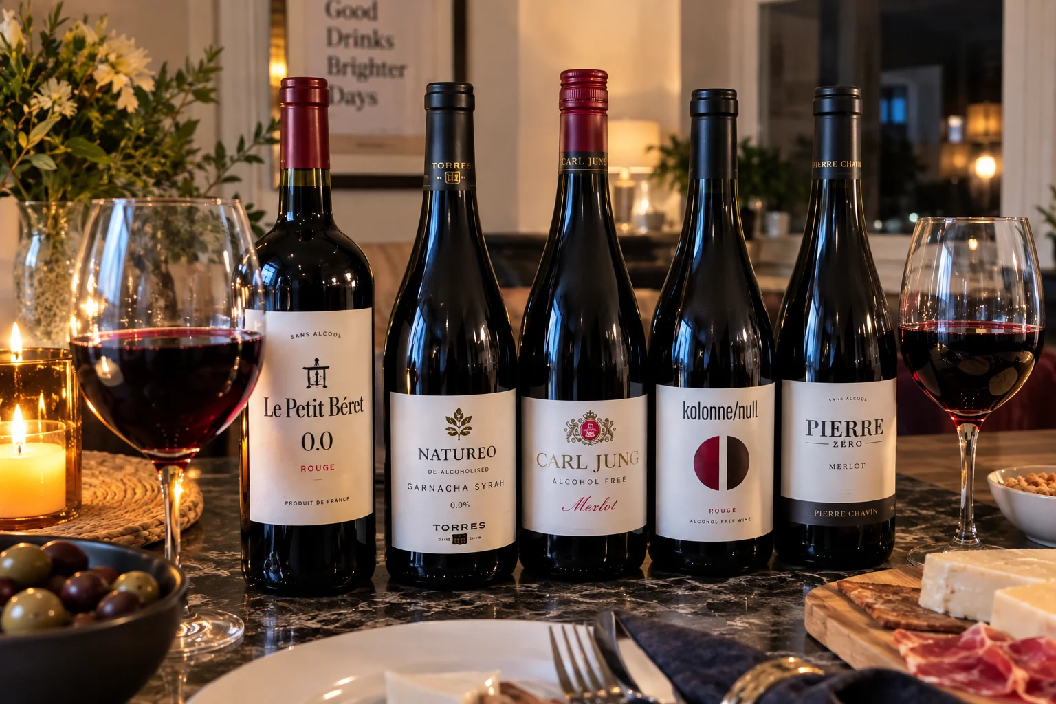 Best alcohol-free red wines in the UK for 2026
